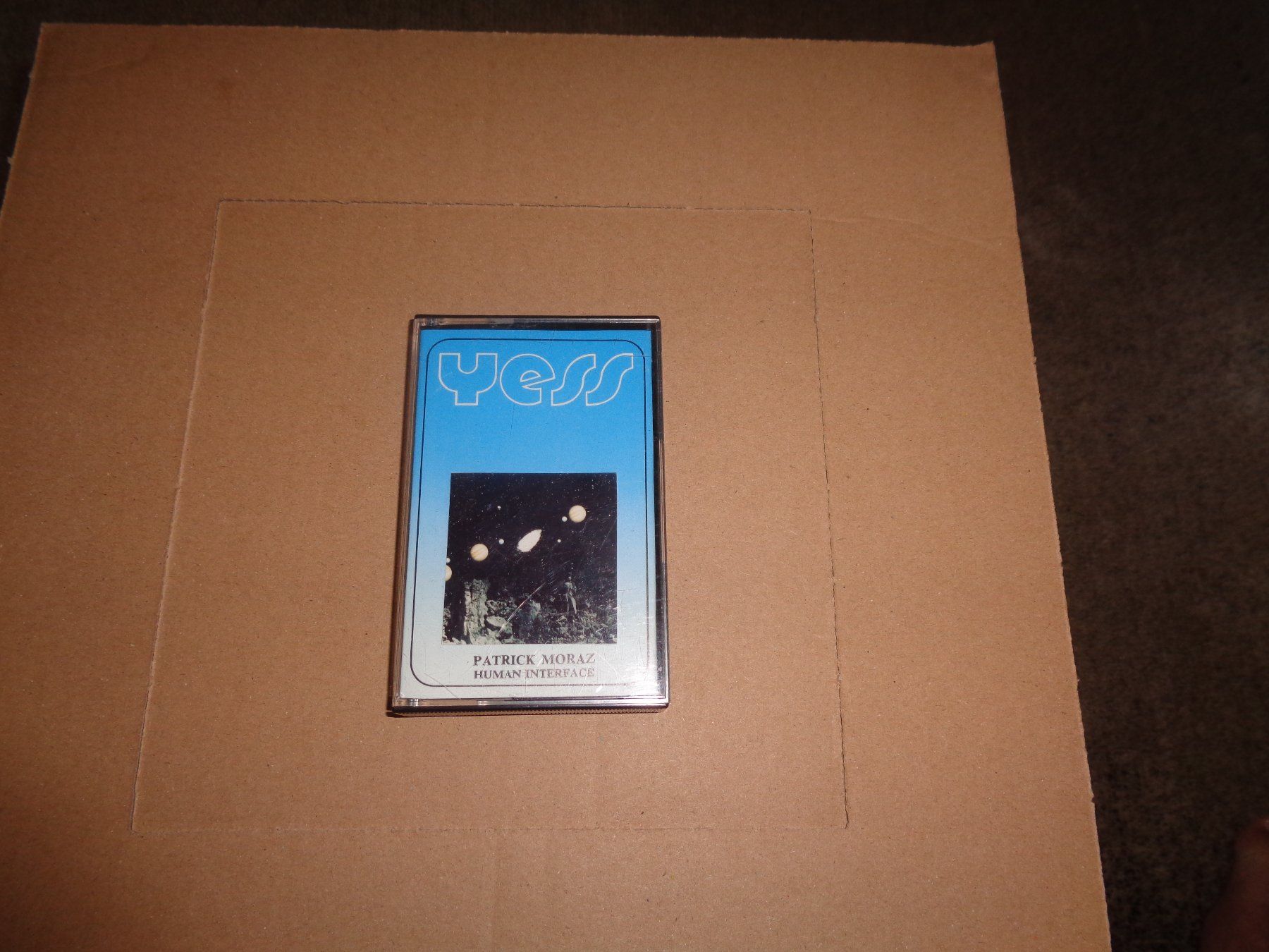 Musicassette: Patrick Moraz / Human Interface Musikkassette 1987 US. – Usato da trimbach venduto da Stonehenge1955