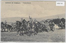 Artillerie de campagne - Feldartillerie