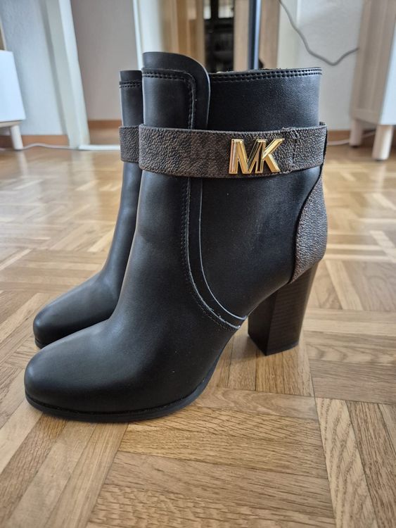Bottines Pull And Bear Noires Taille 38 - Talon Haut Plateforme, Occasion Très Bon état