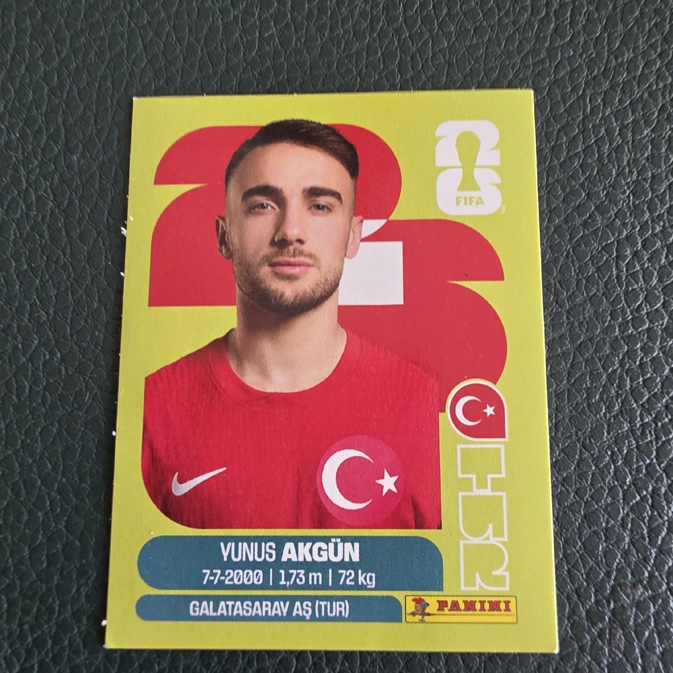 Panini Carte collezionabili: Panini TUR16 Yunus Akgün – Nuovo e nell'imballaggio originale da Buchs AG venduto da LogoParts