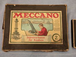 Meccano und Märklin Konstruktionsset