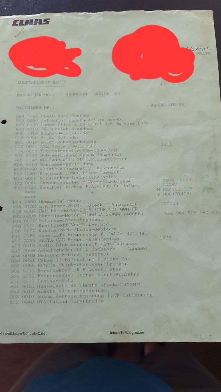 Claas Trattori: Class Trägerfahrzeug. – Difettoso da Sigigen venduto da Arnika011 2