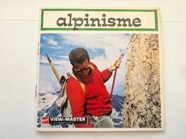 View-Master 3D: Nr. B-971 ALPINISME (3 Scheiben) mit Booklet