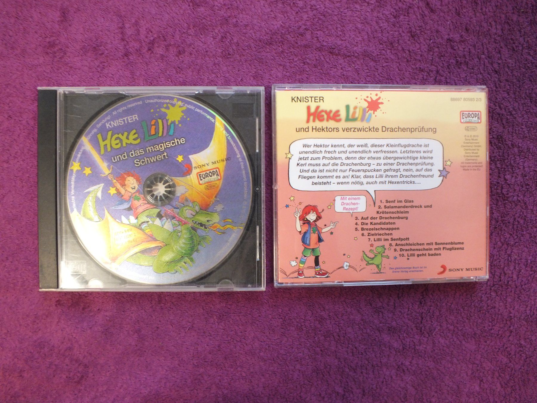 CD: 7 - Hexe Lilli - Hörspiel CD´s – Usato da Müllheim Dorf venduto da Seeeule01 4