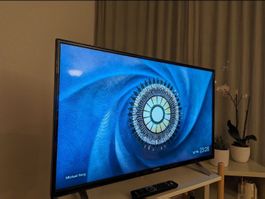 Telefunken Smart TV 43 Zoll 109cm UHD 4K WLAN Fernseher