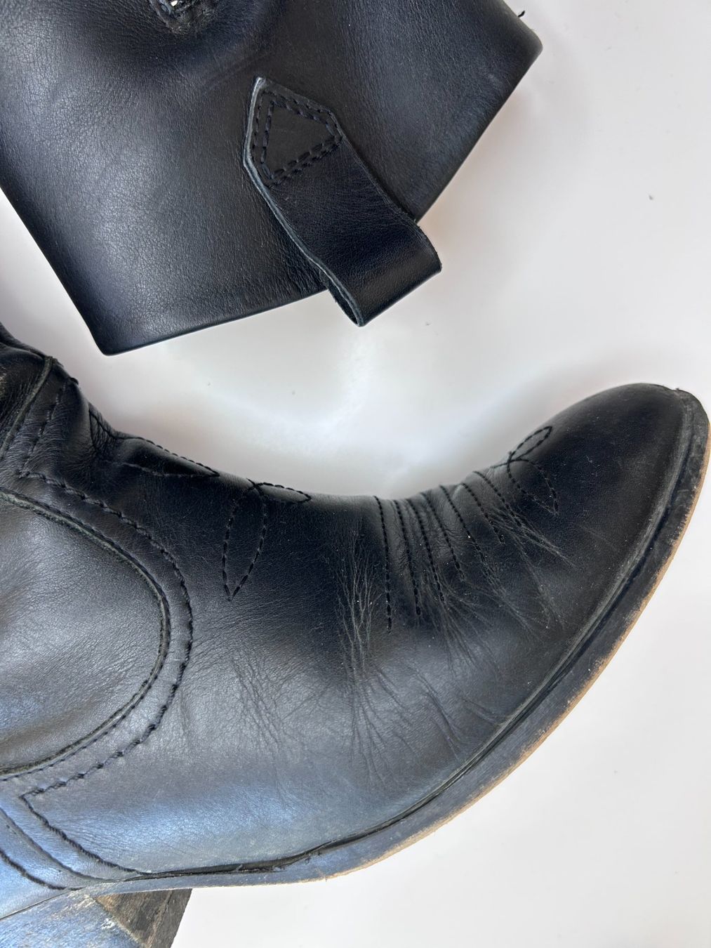 Clarks Scarpe da donna: Vintage Clarks Cowboy Boots – Usato da St. Gallen venduto da look-twice 1