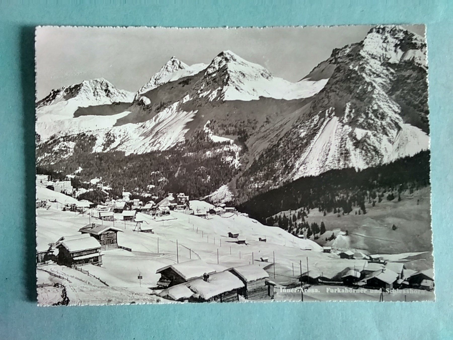 Cartes postales: Inner-Arosa Winter – D'occasion à Appenzell par lama19