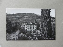 Carte Vevey VD Waadt Hotel Nuss 1950