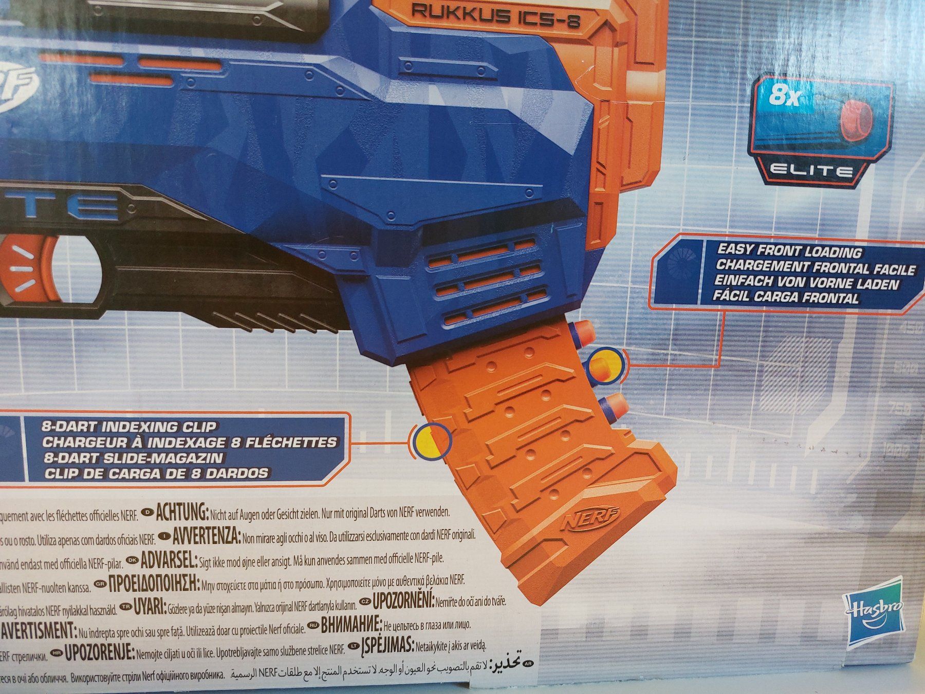 Nerf Giocattoli: Nerf Rukkus ICS-8 NEU – Nuovo e nell'imballaggio originale da St.Gallen venduto da TinasBauundSpiel 3