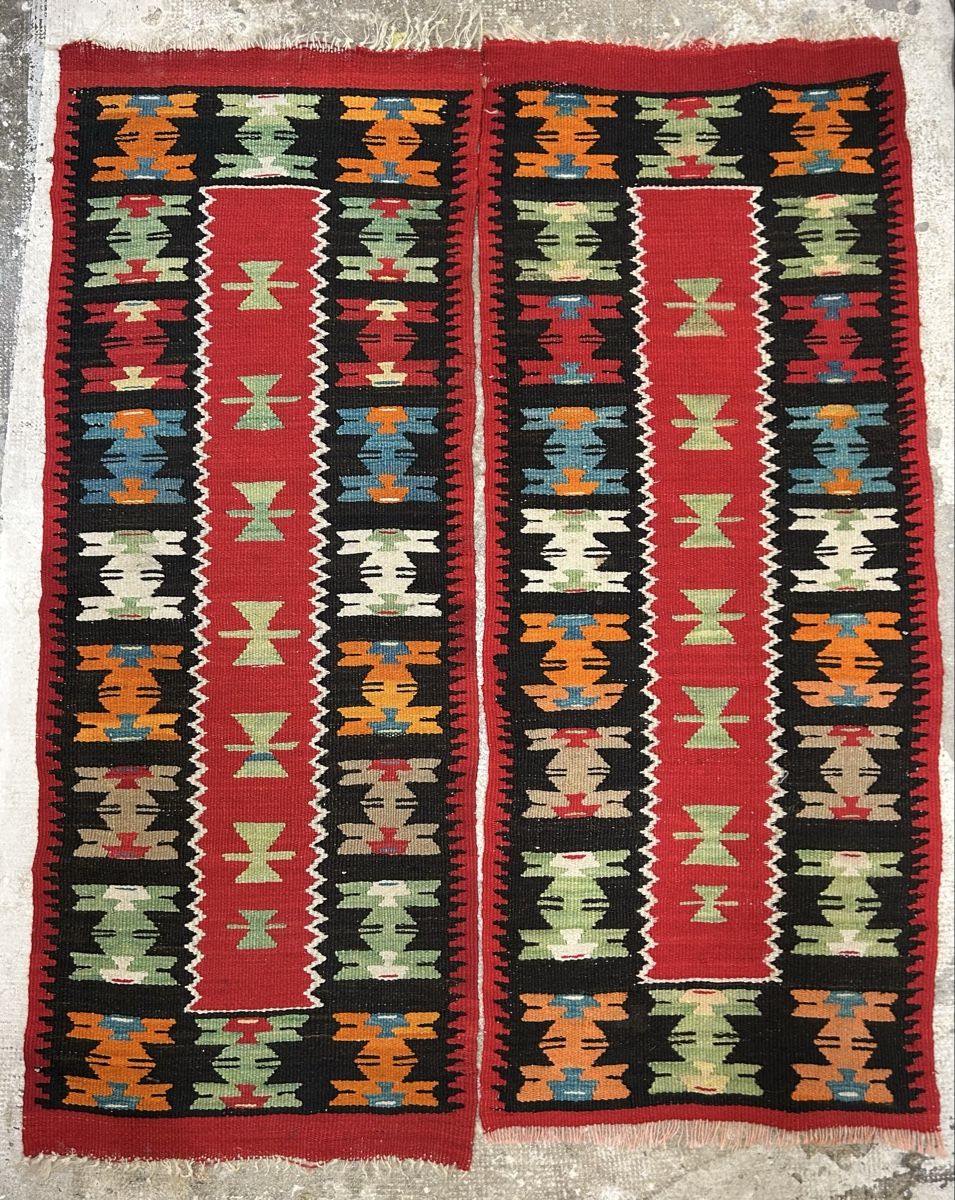 Kilim Tappeti: Paire de tapis Kilim vintage – Usato da Lausanne venduto da Plein-de-styles 1