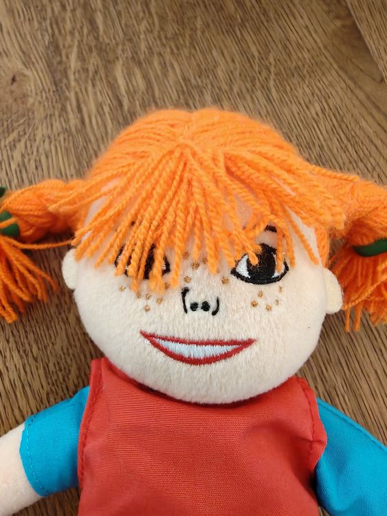Poupées: Pippi Langstrumpf Stoffpuppe, toller Zustand für Sammler! – D'occasion à uster par colorpw 1
