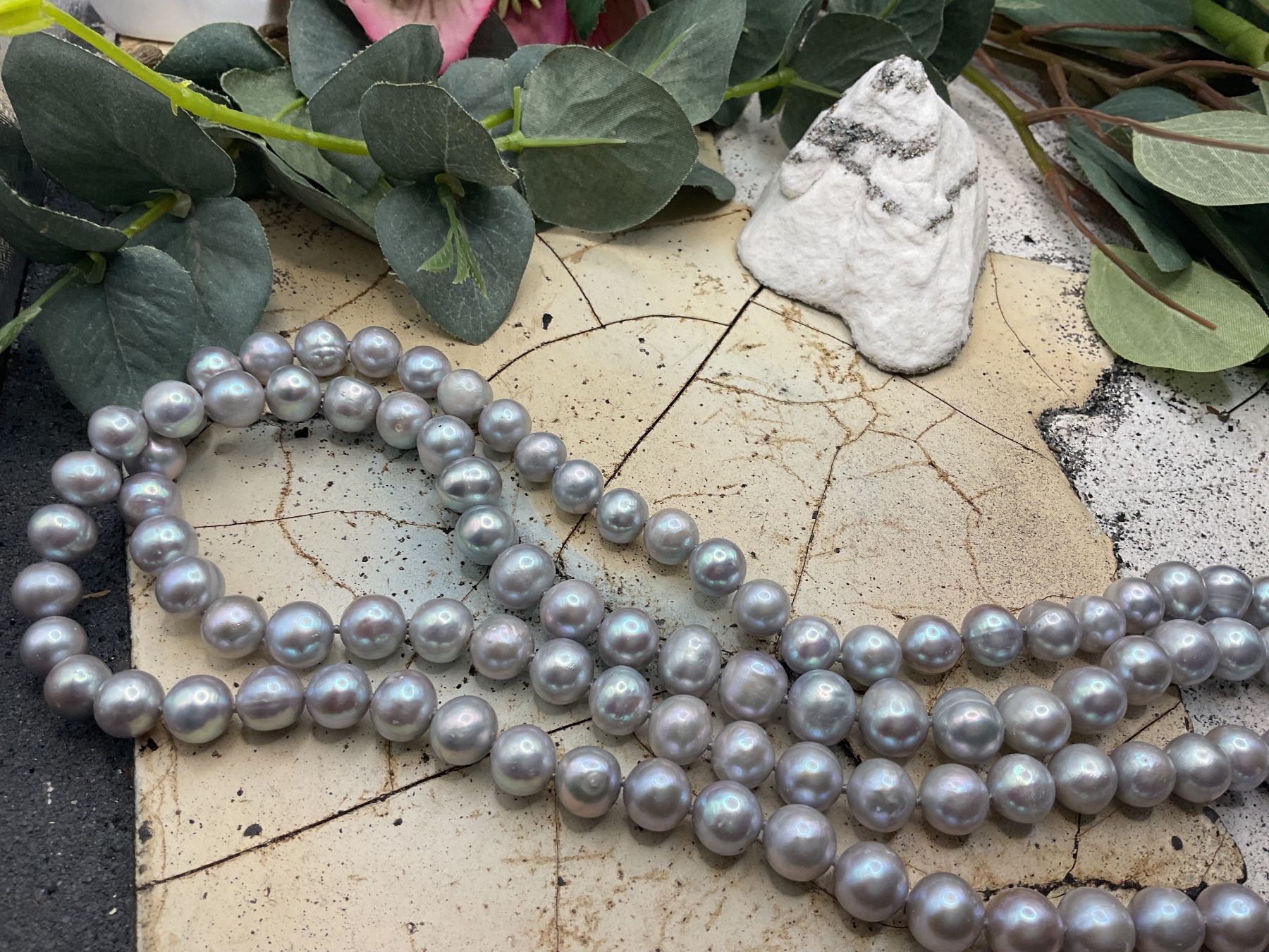 Colliers: Collier Süsswasserperlen lang – Neuf avec emballage d'origine à luzern par Alpendorf1 3