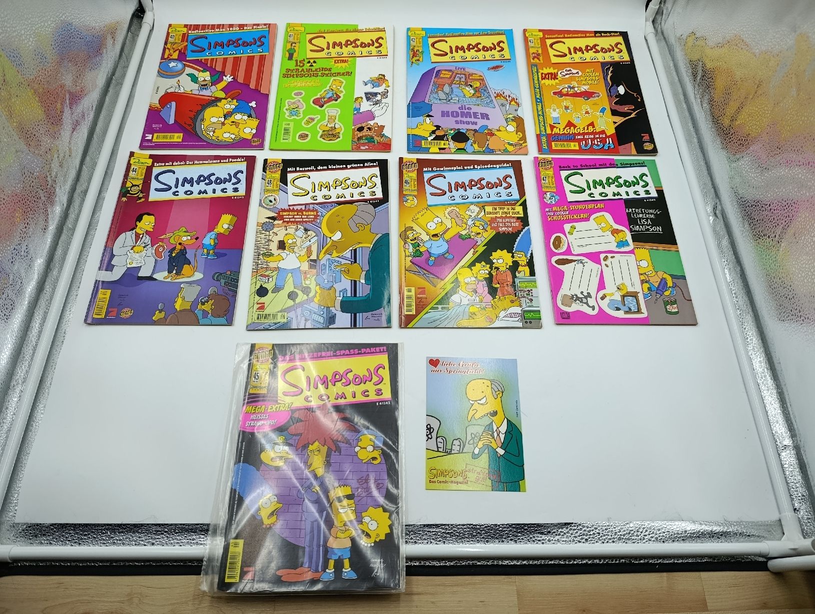 Comics: 38 Simpsons Comics 90er – Gebraucht aus Wil SG von Donaldus 3