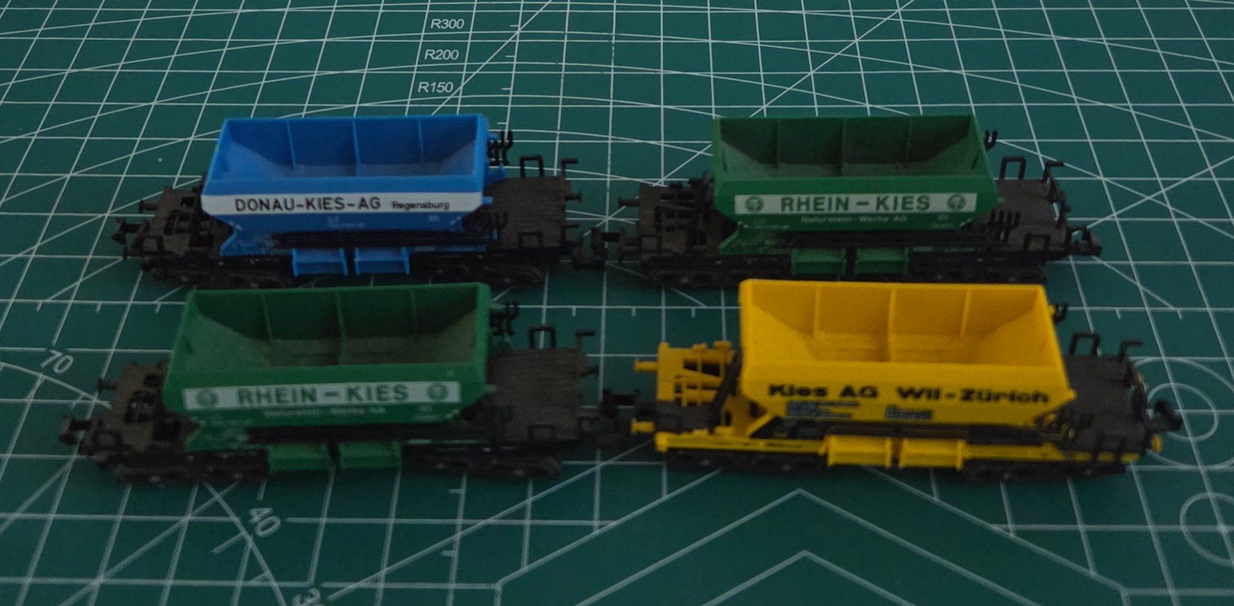 Trix Trains électriques: Minitrix- Kieswagons Spur N – D'occasion à Rorbas par susinchen 1