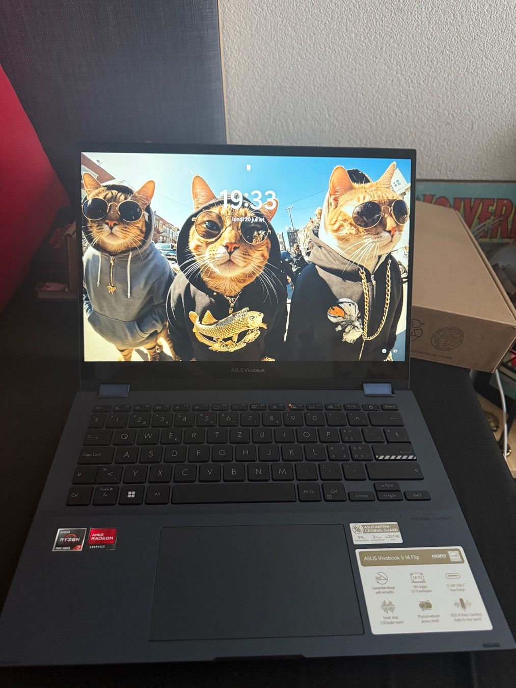 Asus Notebooks: ASUS VIVOBOOK S14 FLIP – Neu und originalverpackt aus Lausanne von Qwent28 4