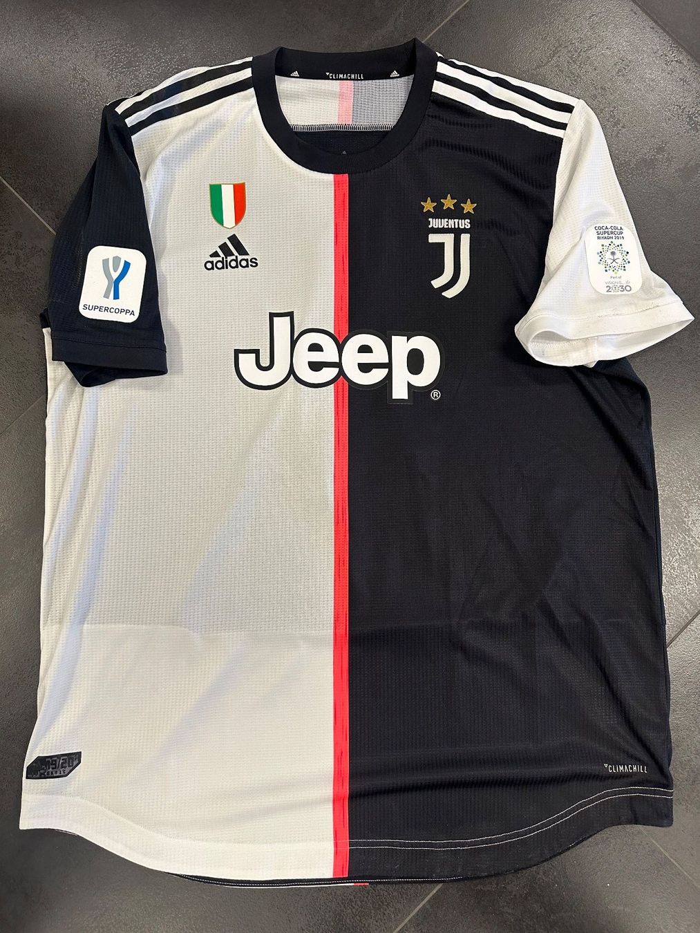 Adidas Leibchen & Hosen: Matthijs de Ligt - Juventus - Supercup Riyadh 2019 – Neu (gemäss Beschreibung) aus Thalwil von Ninuzzo 1