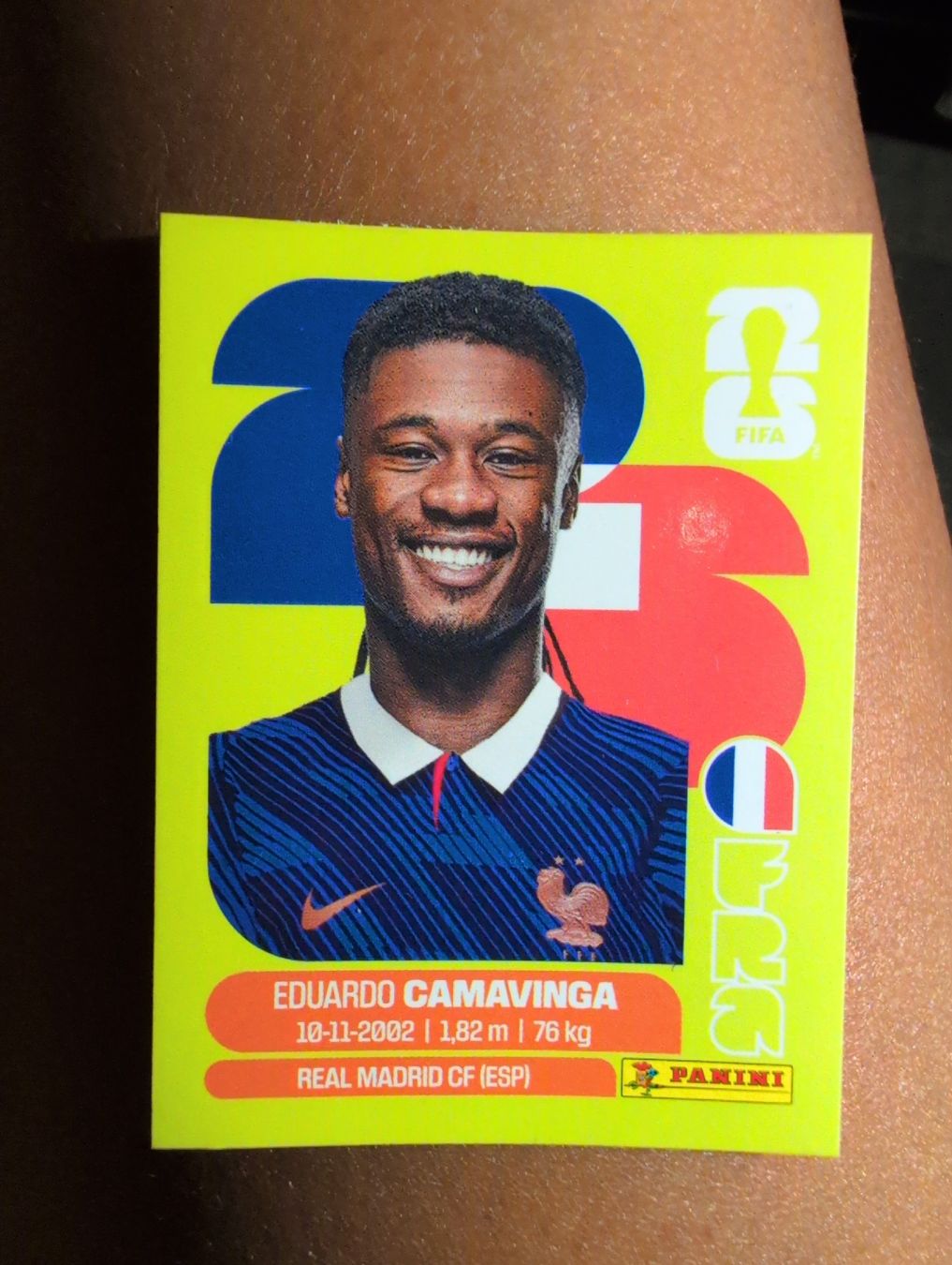 Panini Sammelbilder & Trading cards: Eduardo Camavinga FRA 10 – Neu und originalverpackt aus Lausanne von KarolyneBaiao