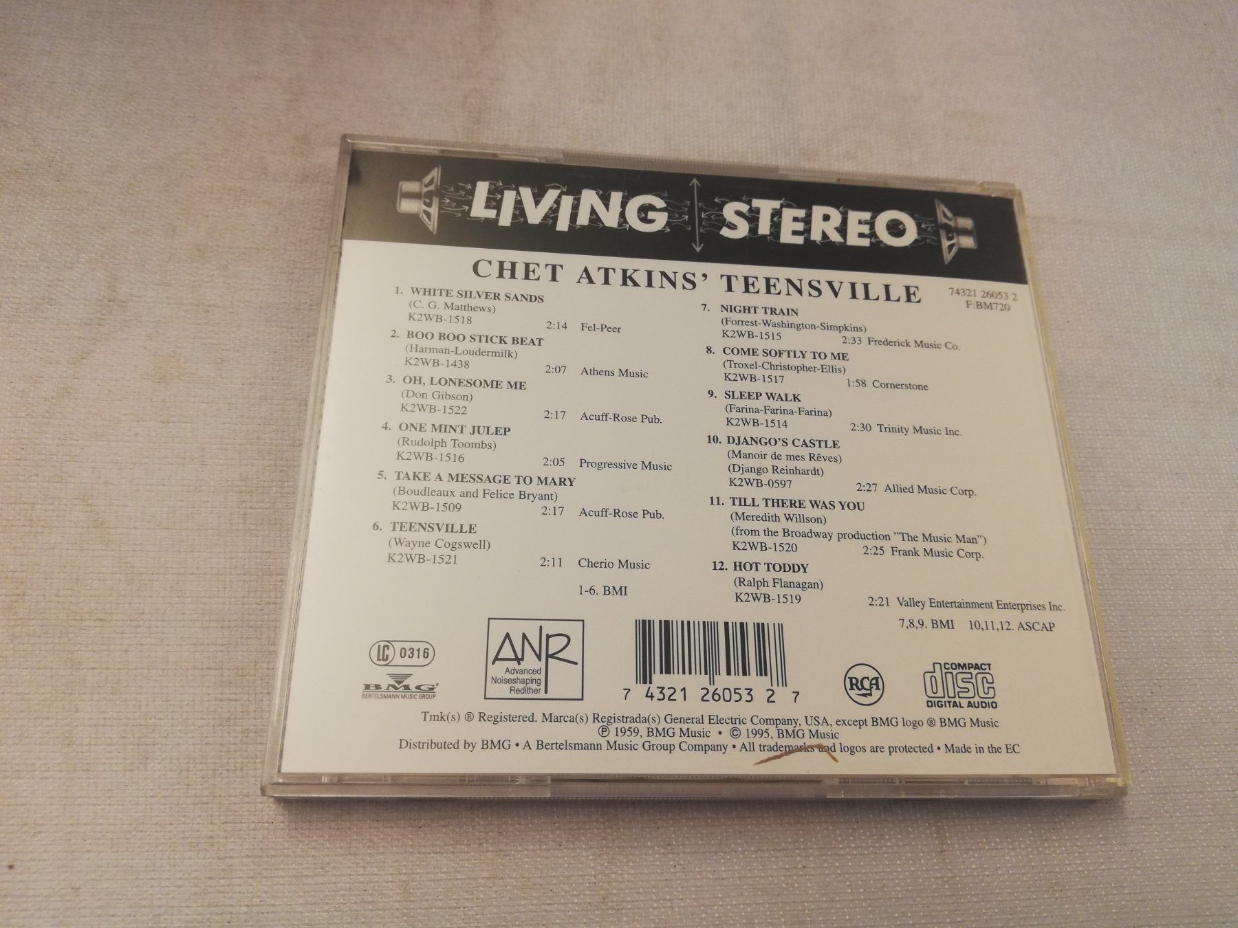 CDs: CHET ATKINS' TEENSVILLE – Gebraucht aus Bern von Vinylsound.ch 1