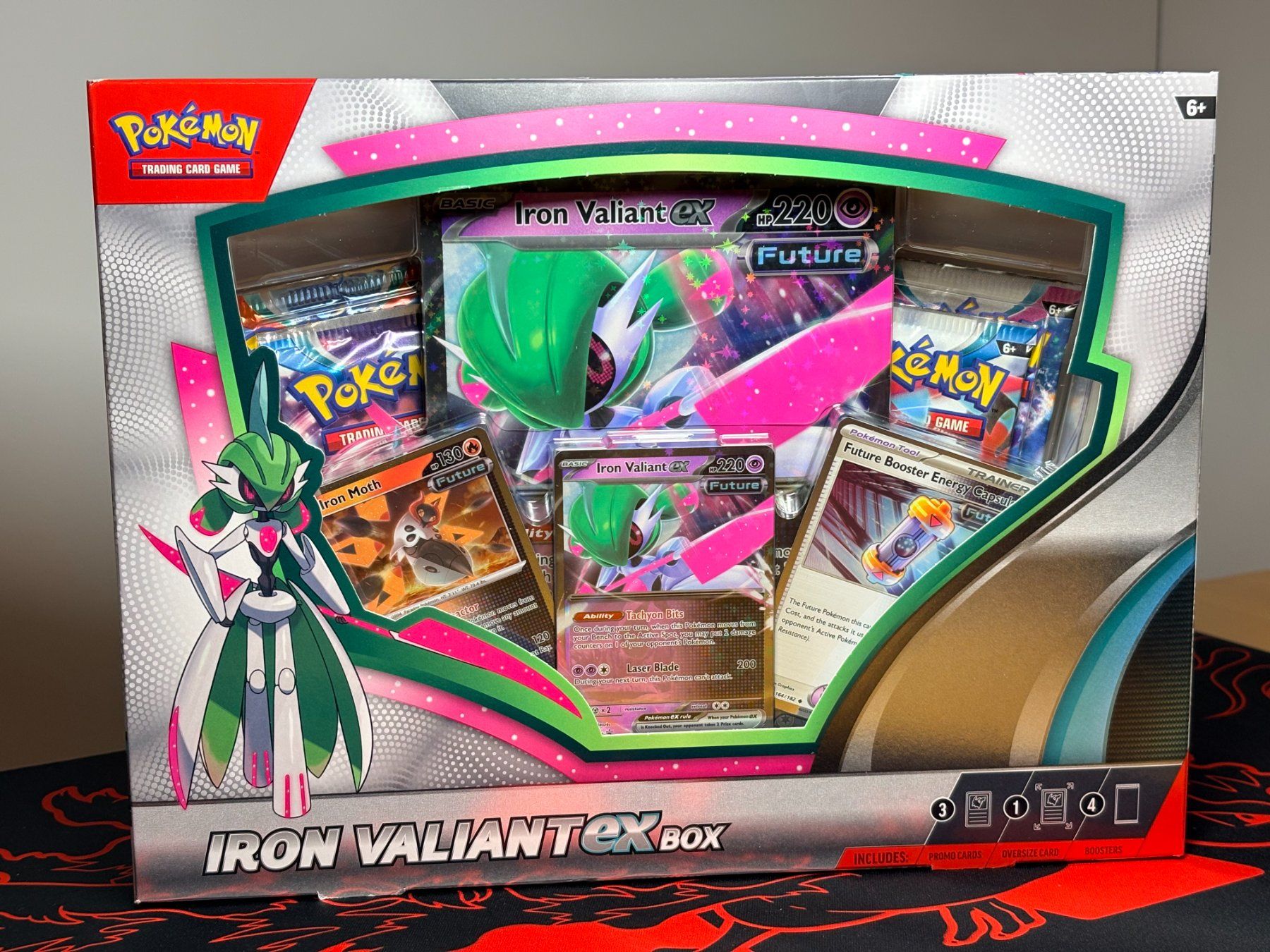 Pokémon Carte collezionabili: Pokémon Iron Valiant ex Box – Nuovo e nell'imballaggio originale da Olten venduto da p1xx3l