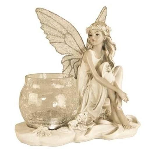 Portacandele: Teelichthalter - Elfen "Romantic" – Nuovo e nell'imballaggio originale da Ennetbürgen venduto da open24shop