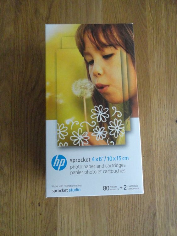 HP Sprocket Studio Foto Papier, 10 x 15 cm