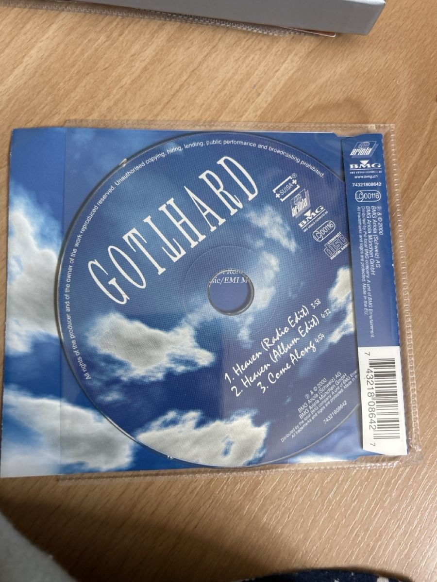 CDs: Gotthard Heaven CD guter Zustand – Gebraucht aus Herbetswil von rotekatze84 1