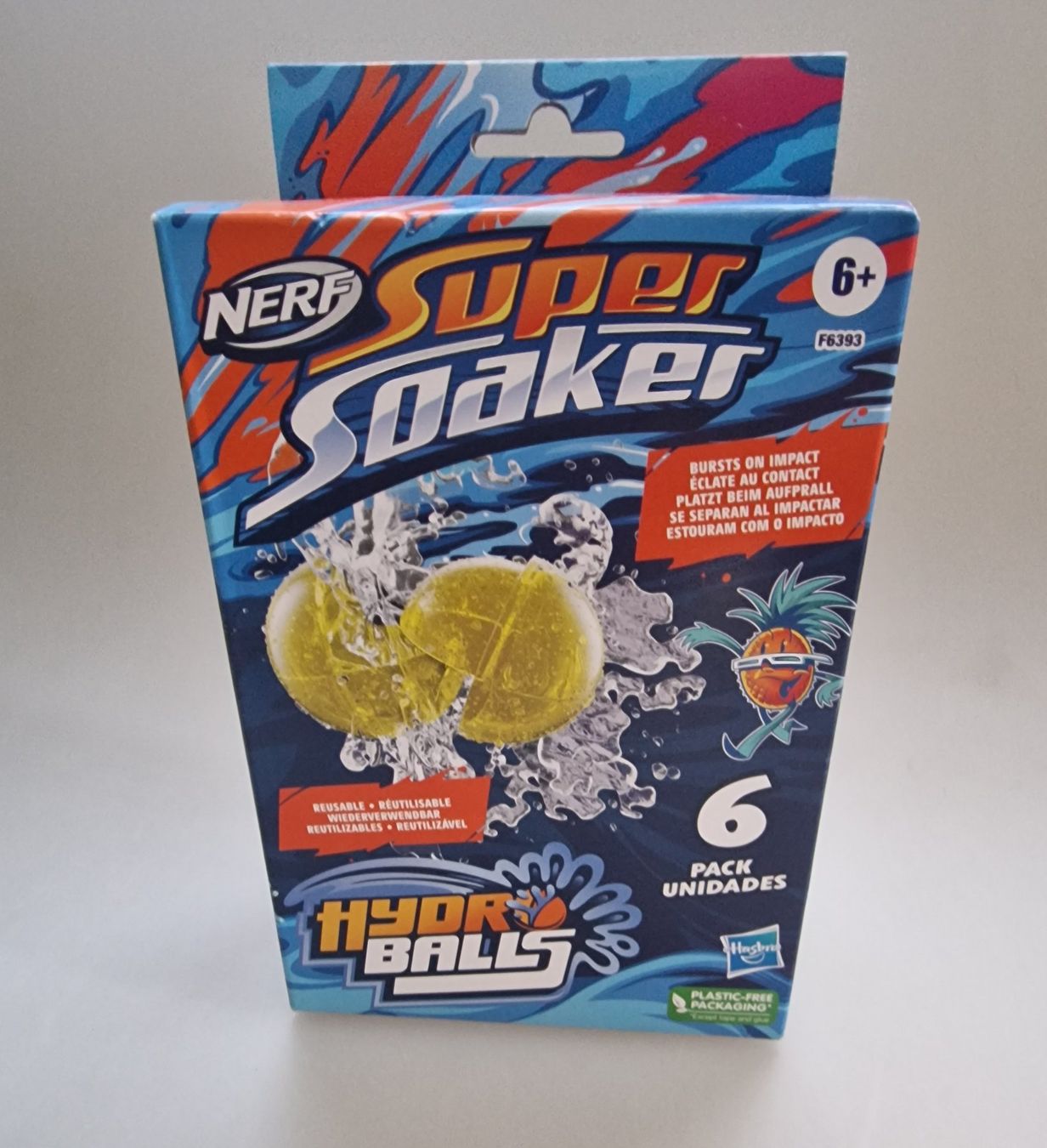Nerf Giocattoli: Nerf Super Soaker Hydro Bälle, 6er Pack, Neu – Nuovo e nell'imballaggio originale da Oberuzwil venduto da aseinkaufswelt