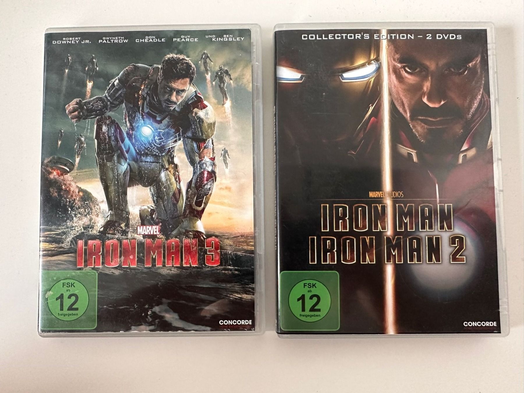 Tutti i DVDs: Ironman 1-3, 3  DVD's – Usato da Herznach venduto da SusanneB0102