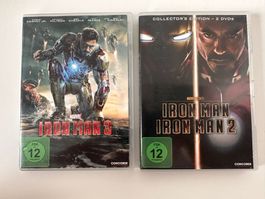 Ironman 1-3, 3  DVD's