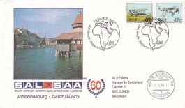 Sonderflug Johannesburg - Zürich (60 Jahre SAA) 1994
