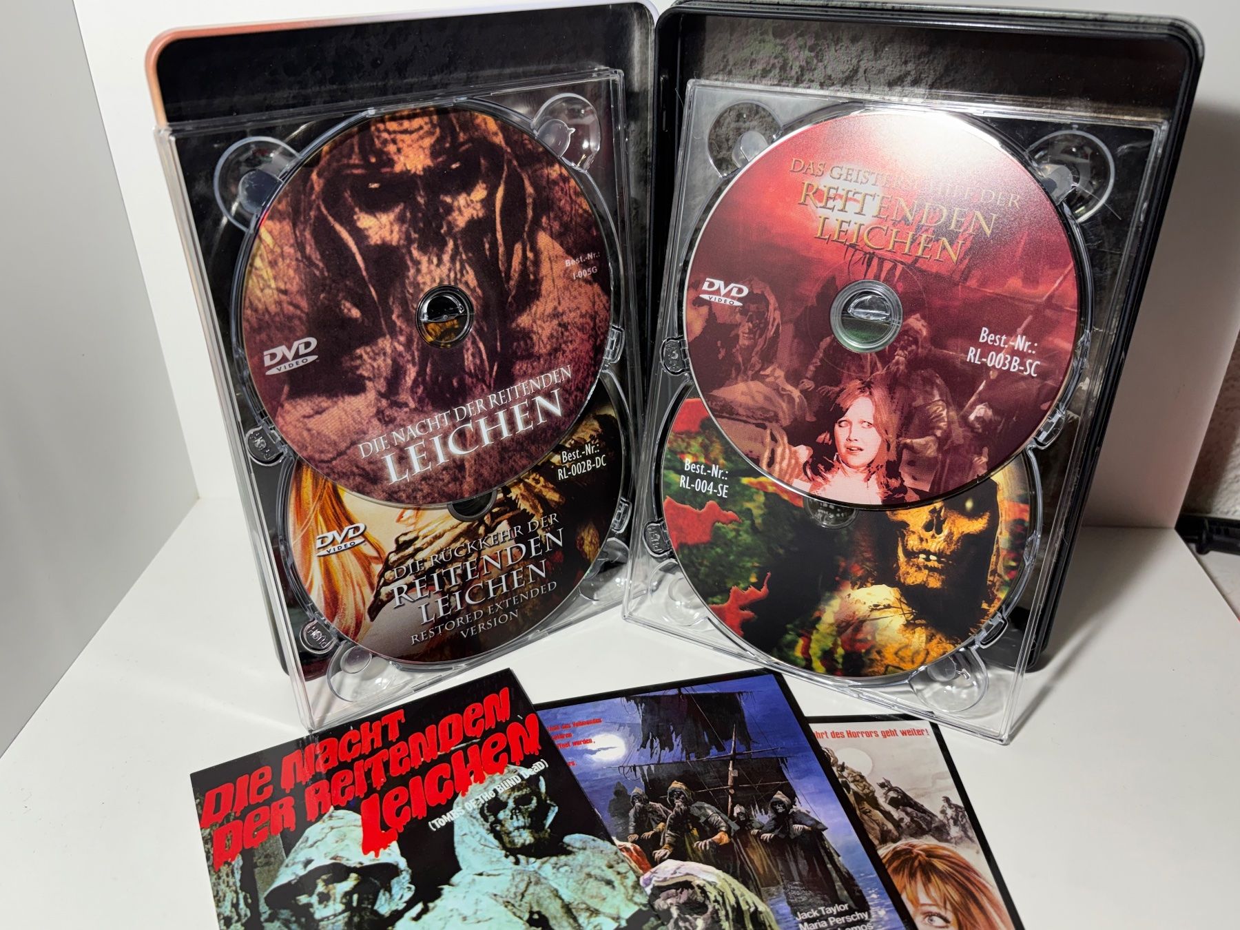 Tutti i DVDs: Die Reitenden Leichen 1-4 DVD Metalbox – Usato da Wilderswil venduto da Sstriker 4