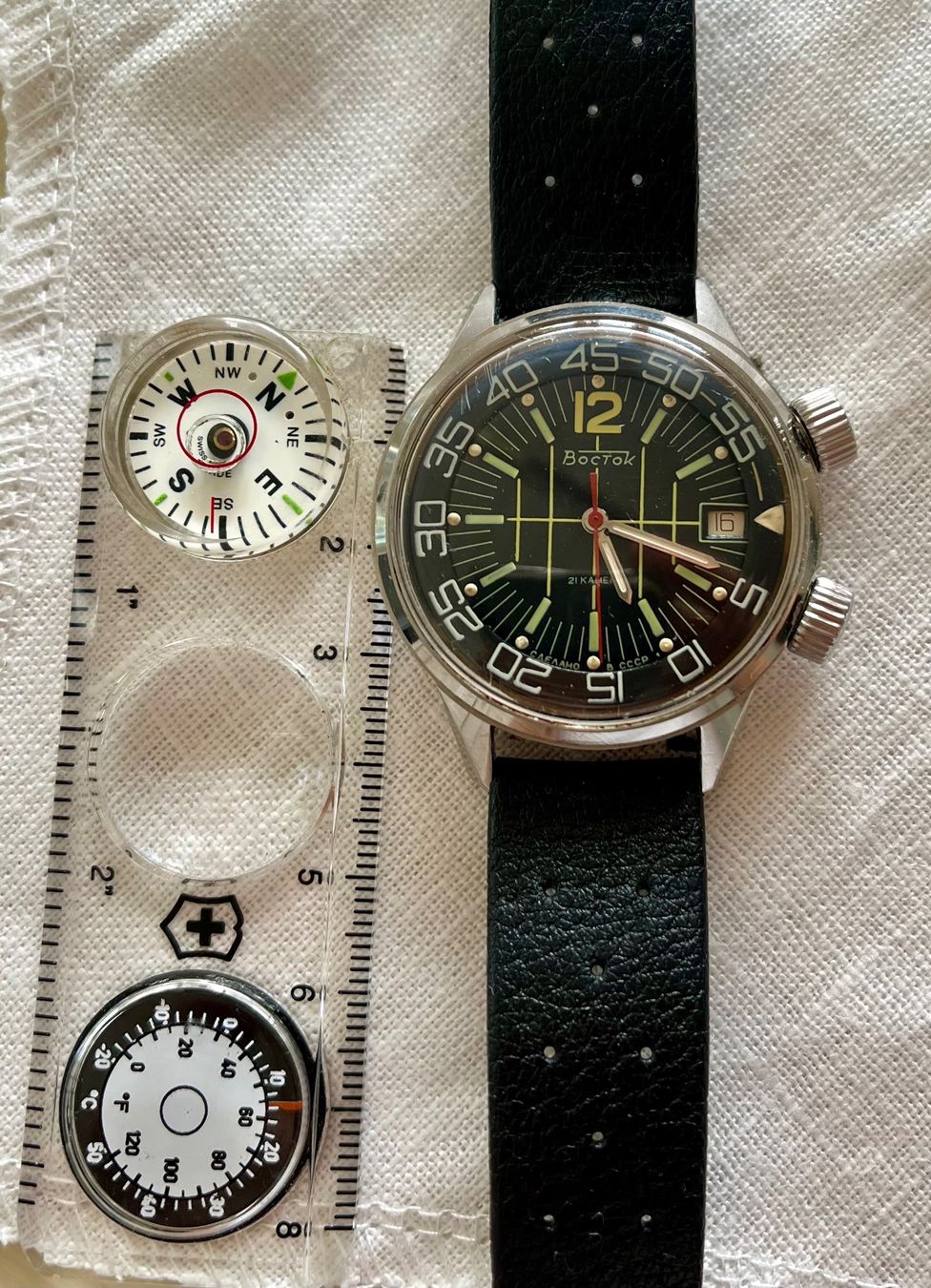 Vostok Orologi: Vostok Compressor 200m - Rare – Usato da Murten venduto da Elvezio 1