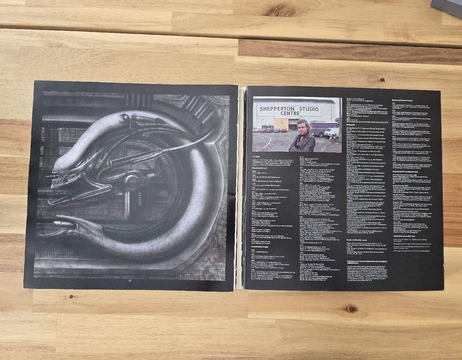 Bücher: Giger's Alien Film Design, Sphinx Verlag, mit Autogramm – Gebraucht aus Zürich von Rinatin 3