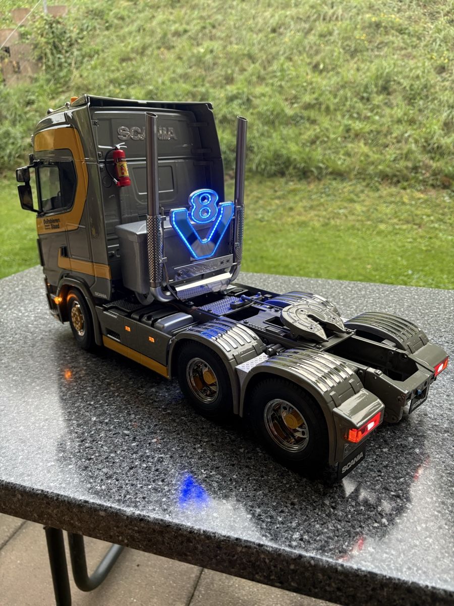 Tamiya Modellismo RC: Tamiya Scania Kipper – Usato da Hinterforst venduto da Chrigel1234 4