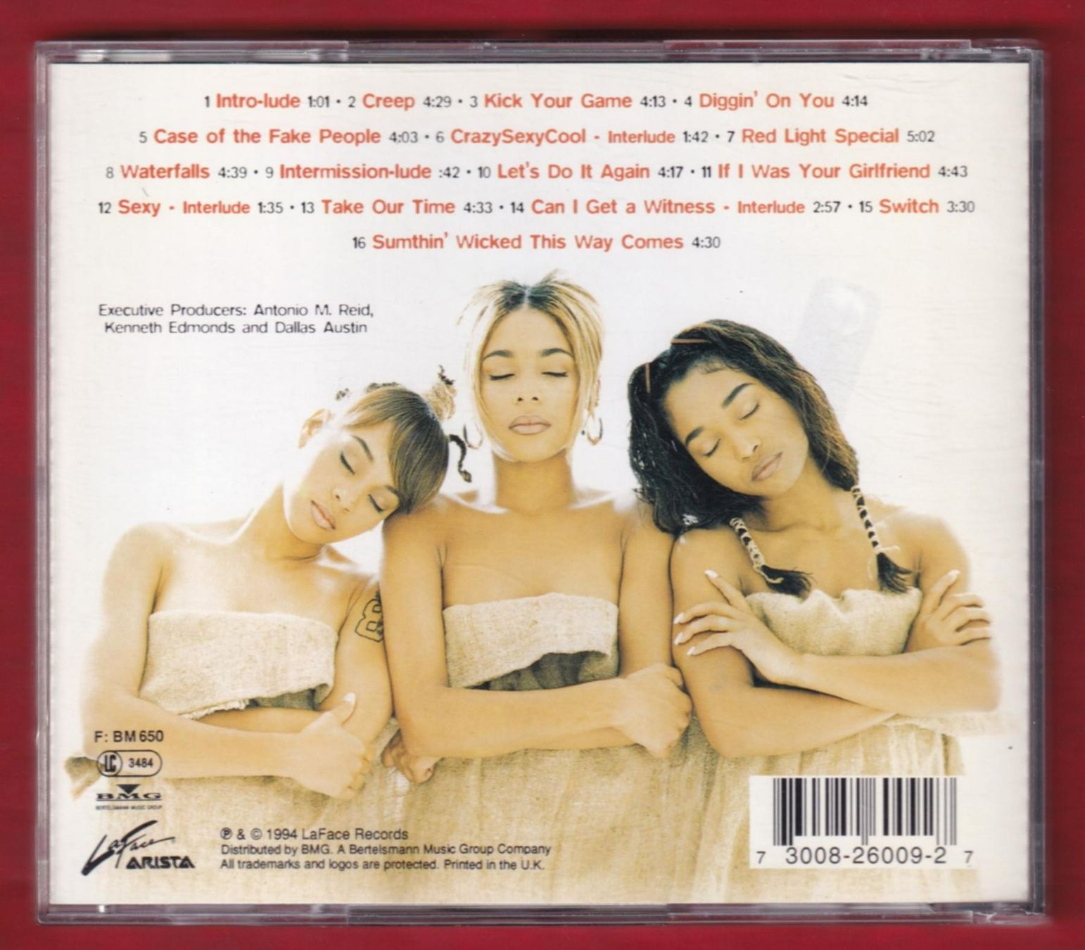 CD: TLC - CrazySexyCool (CD) – Usato da Zürich venduto da Pfluftl2000 1