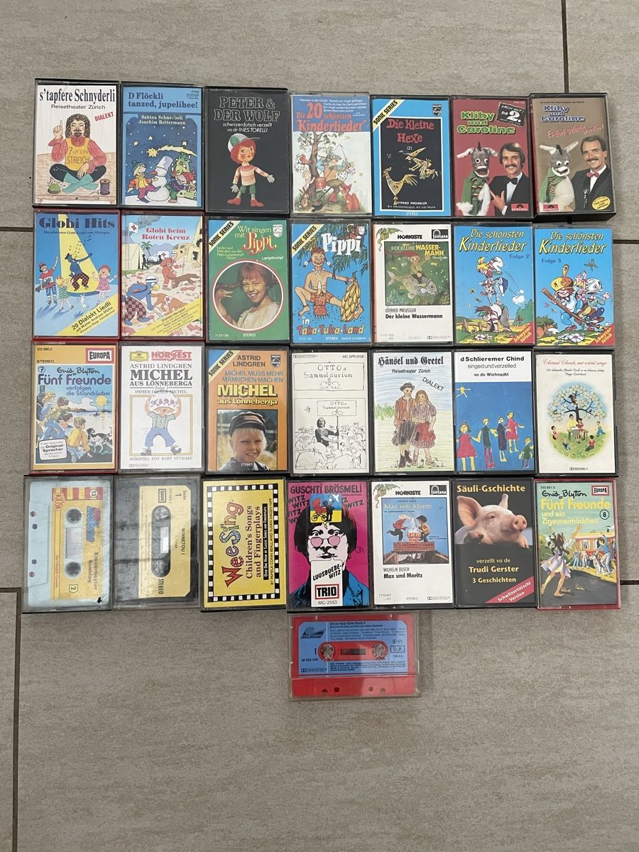 Musicassette: 29 Märchen-Kassetten – Usato da Reinach AG venduto da trigger7811