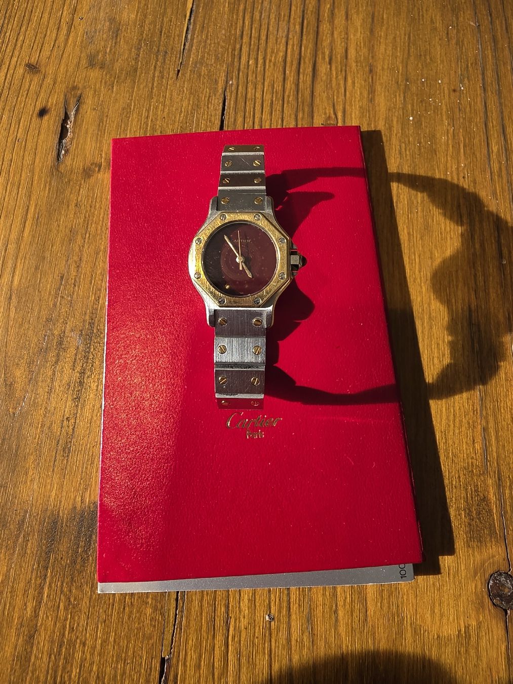 Cartier Orologi: Cartier Santos Octagon – Usato da Val-d'Illiez venduto da AntiqueG