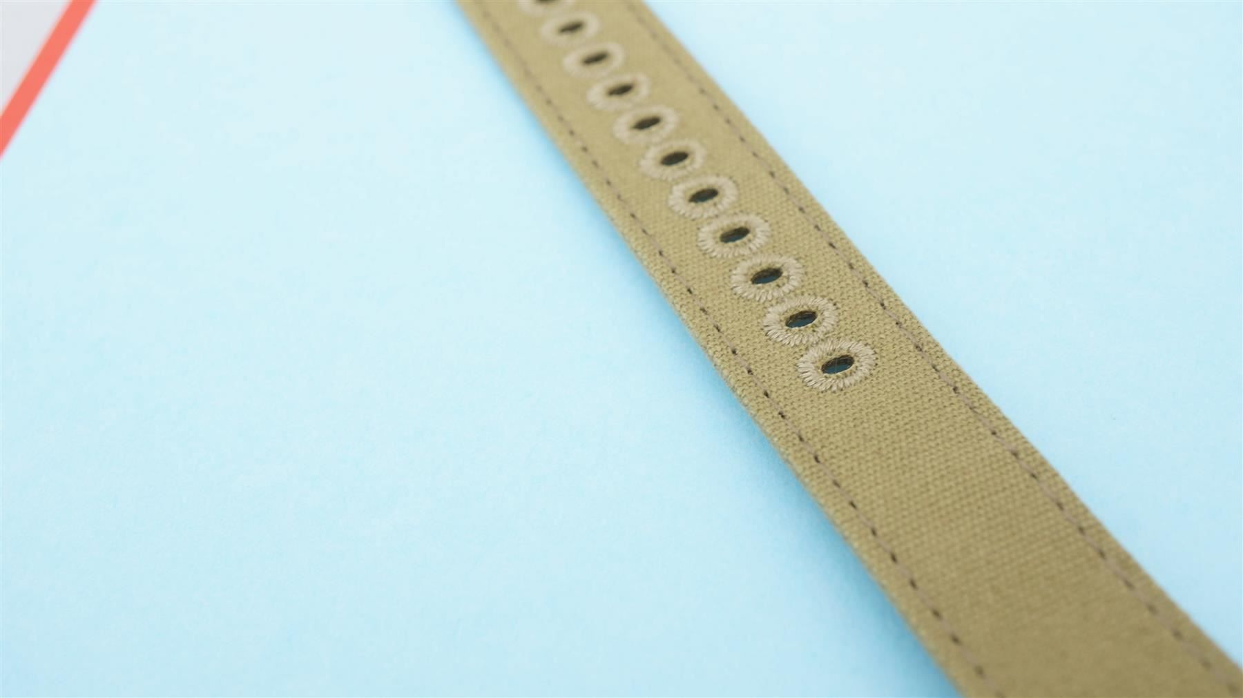 Uhrenarmbänder: CANVAS NATO Strap Armband 22 mm oliv – Neu und originalverpackt aus Leipzig von rheingold_watches 2