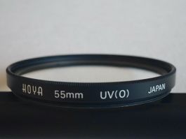 Hoya UV(0) 55mm Japan – Sehr guter Zustand