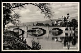 Solothurn, Rötibrücke und Stadtansicht