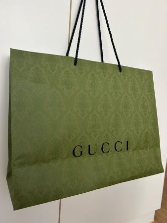 Classic paper bag tasche Gucci big