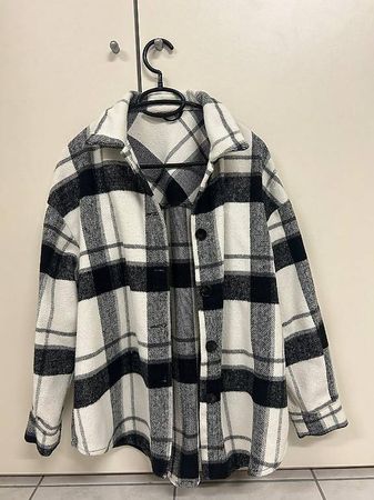 Karierte Hemdjacke