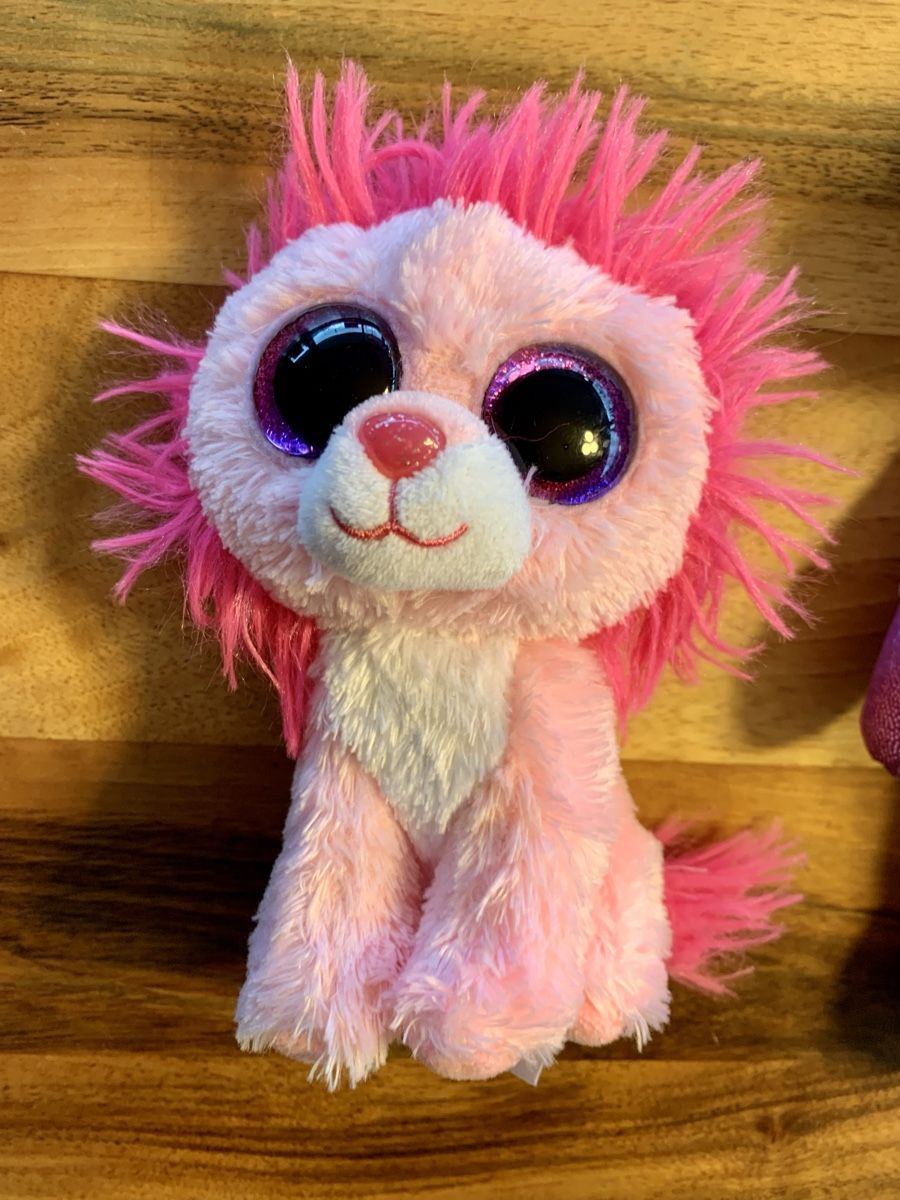 Giocattoli: Ty Löwe Fluffy + ein Einhorn Plüschtier Stofftier – Usato da Horw venduto da dreamsofacid 1