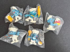 5 tolle Peyo Schlümpfe Schlumpf Koch Bäcker