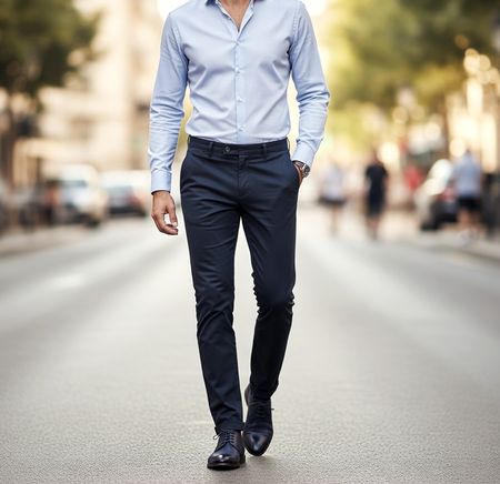 Élégant pantalon neuf B-Settecento (B-700) italien t49 (W33)