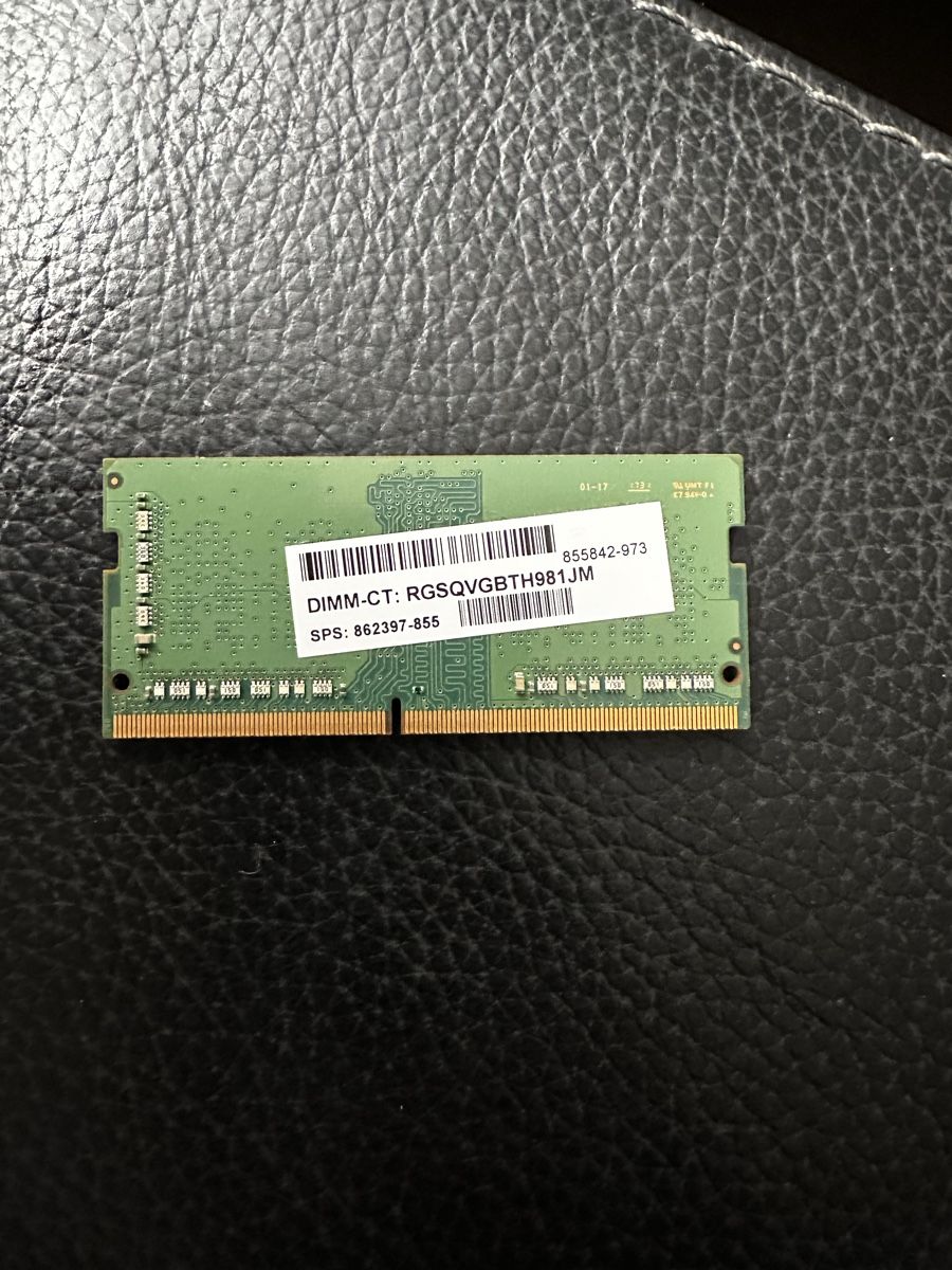 Samsung Memory / RAM: HP RAM 4GB – Gebraucht aus Kriens von Big_leo 1