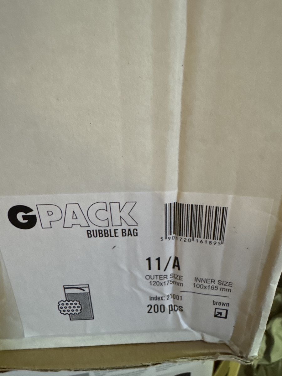 Buste & buste per spedizione: G-Pack Luftpolstertaschen 11/A, 98 Stück – Nuovo (secondo la descrizione) da Affoltern am Albis venduto da fakasa