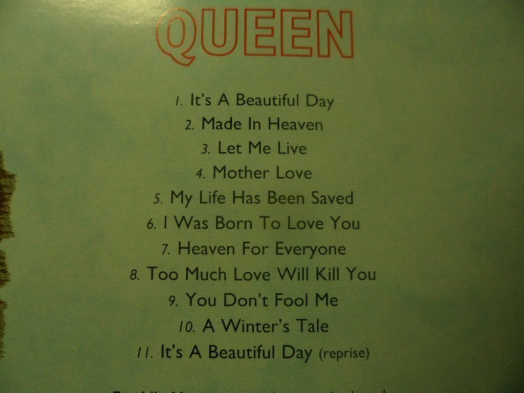 CDs: QUEEN  Made in Heaven – D'occasion à Langnau i. E. par gf2_29jt 3