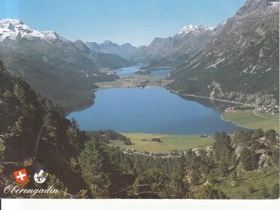 Cartoline postali: Oberengadin 1987 – Usato da Bürglen TG venduto da StampGraf