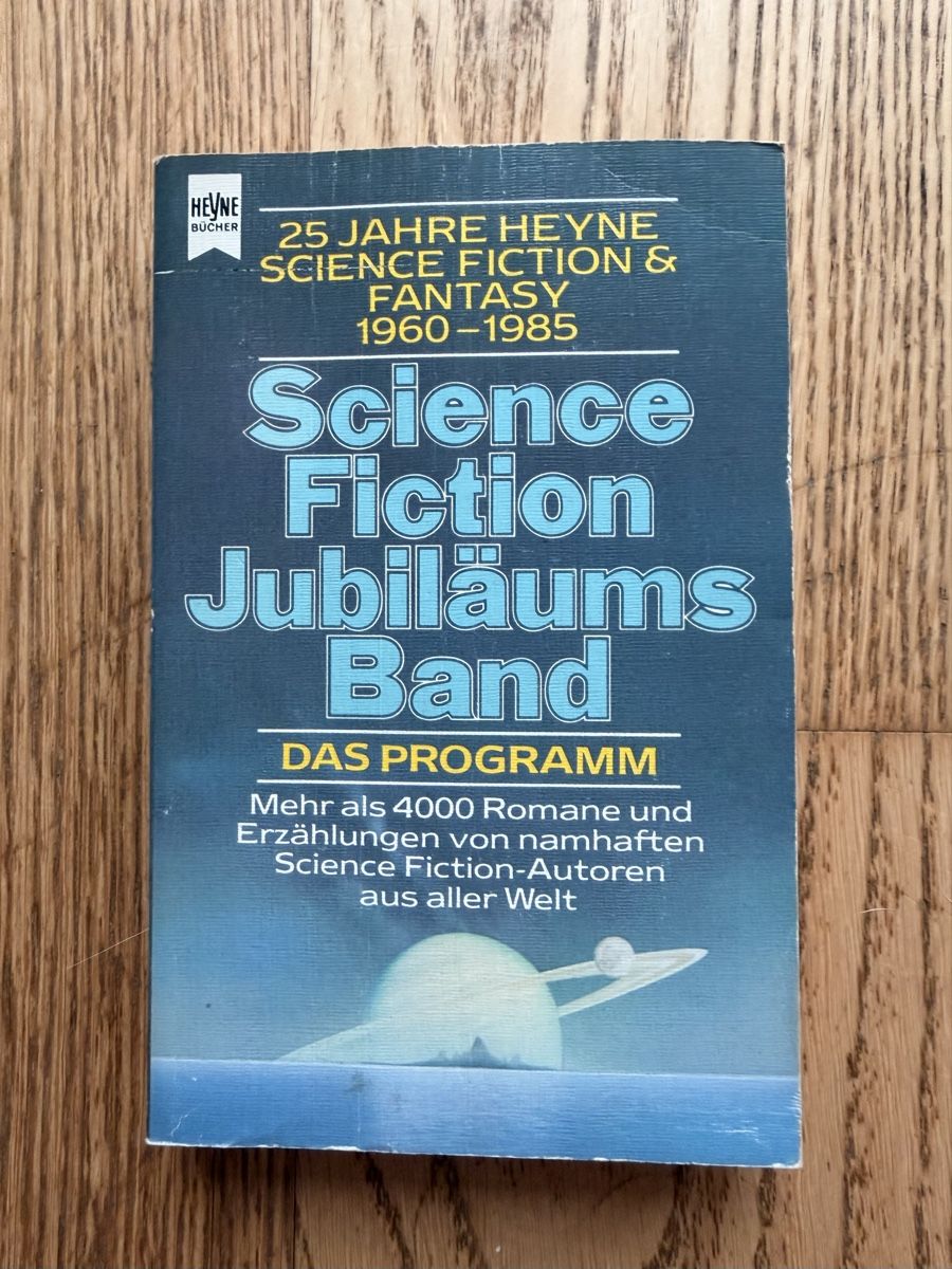 Libri: Science Fiction Jubiläums Band Heyne 1960-1985 Programm – Usato da Hünenberg venduto da Paddels